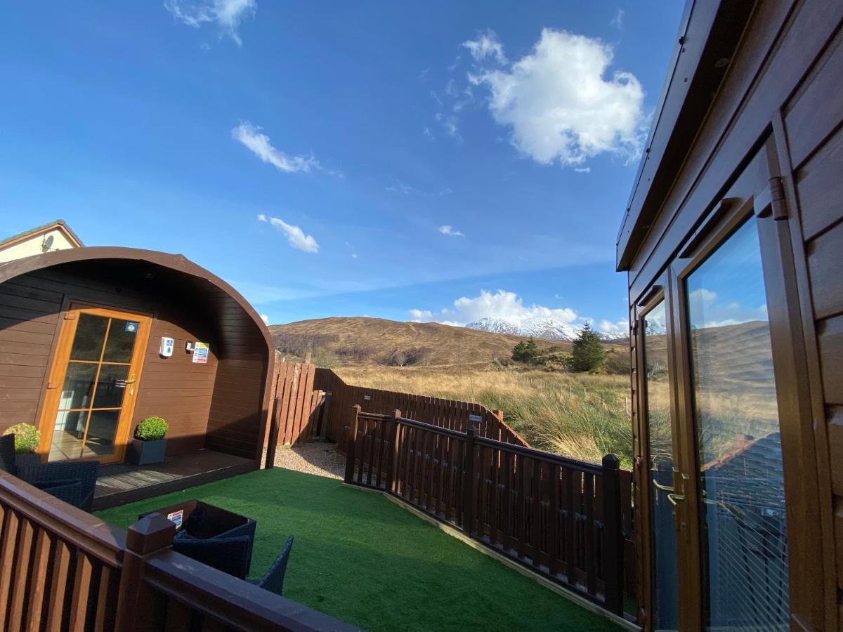 Highland Stays - Ben View Studio Pod & Jacuzzi Bath Fort William Kültér fotó