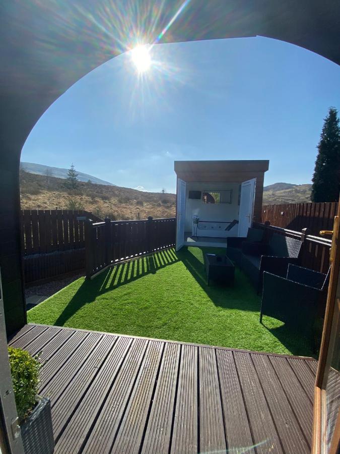 Highland Stays - Ben View Studio Pod & Jacuzzi Bath Fort William Kültér fotó